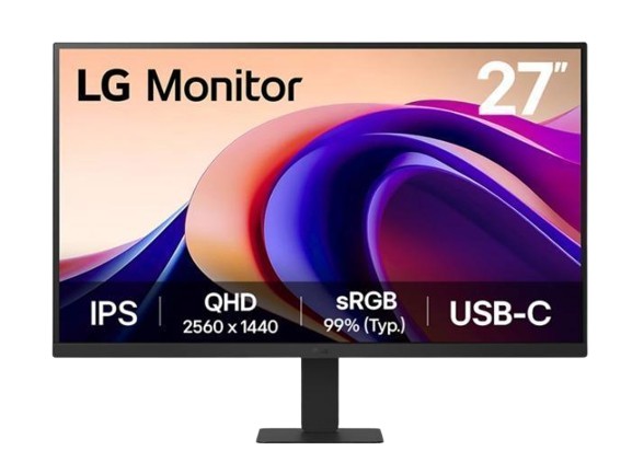 MONITOR LG 27"FHD 27U631 HDMI, VGA , USB TYPE-C,, HEADPHONE OUT, 100HZ
