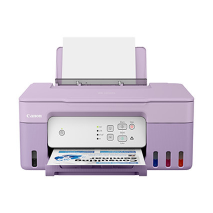 PRINTER CANON G2730 (PRINT,SCAN,COPY)  KECEPATAN PRINT  11 IPM HITAM / 6 IPM WARNA PURPLE