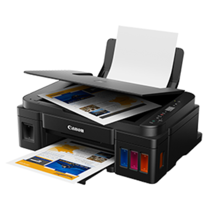 PRINTER CANON G2010 (PRINT,SCAN,COPY) KECEPATAN PRINT 8.8 IPM HITAM / 5 IPM WARNA
