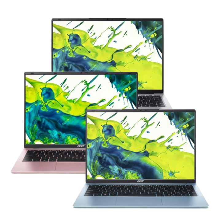 ACER ASPIRE LITE AL14-37P-32AV/32RZ INTEL CORE I3-N355 RAM 8GB DDR4 SSD 512GB 14"WUXGA FHD IPS WIN 11+OHS "FRESH BLUE"LIGHT SILVER""