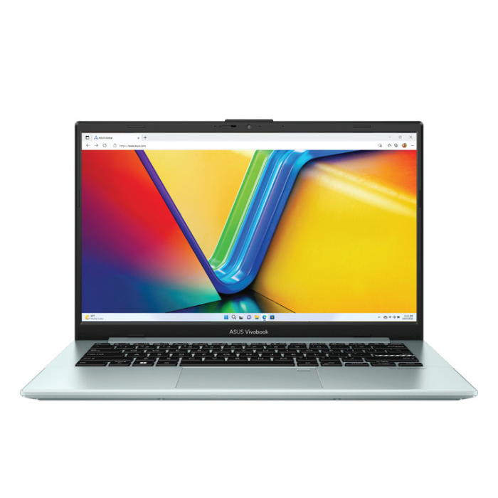 ASUS VIVOBOOK E1404FA-VIPS3852M AMD RYZEN 3-7320U RAM 8GB DDR5 SSD 512GB VGA AMD RADEON GRAFIS 14" FHD BACKLIT KEYBOARD WIN 11+OHS "GREEN GREY"