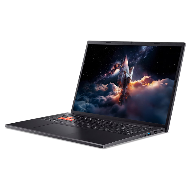 ACER NITRO LITE NL16-71G-76RN INTEL CORE I7-240H 16GB DDR5 SSD 512GB PCLE NVME NVIDIA GEFORCE RTX 3050 WITH 6GB GDDR6 16"WUXGA IPS SRGB 180HZ WIN 11+OHS "SHALE BLACK"